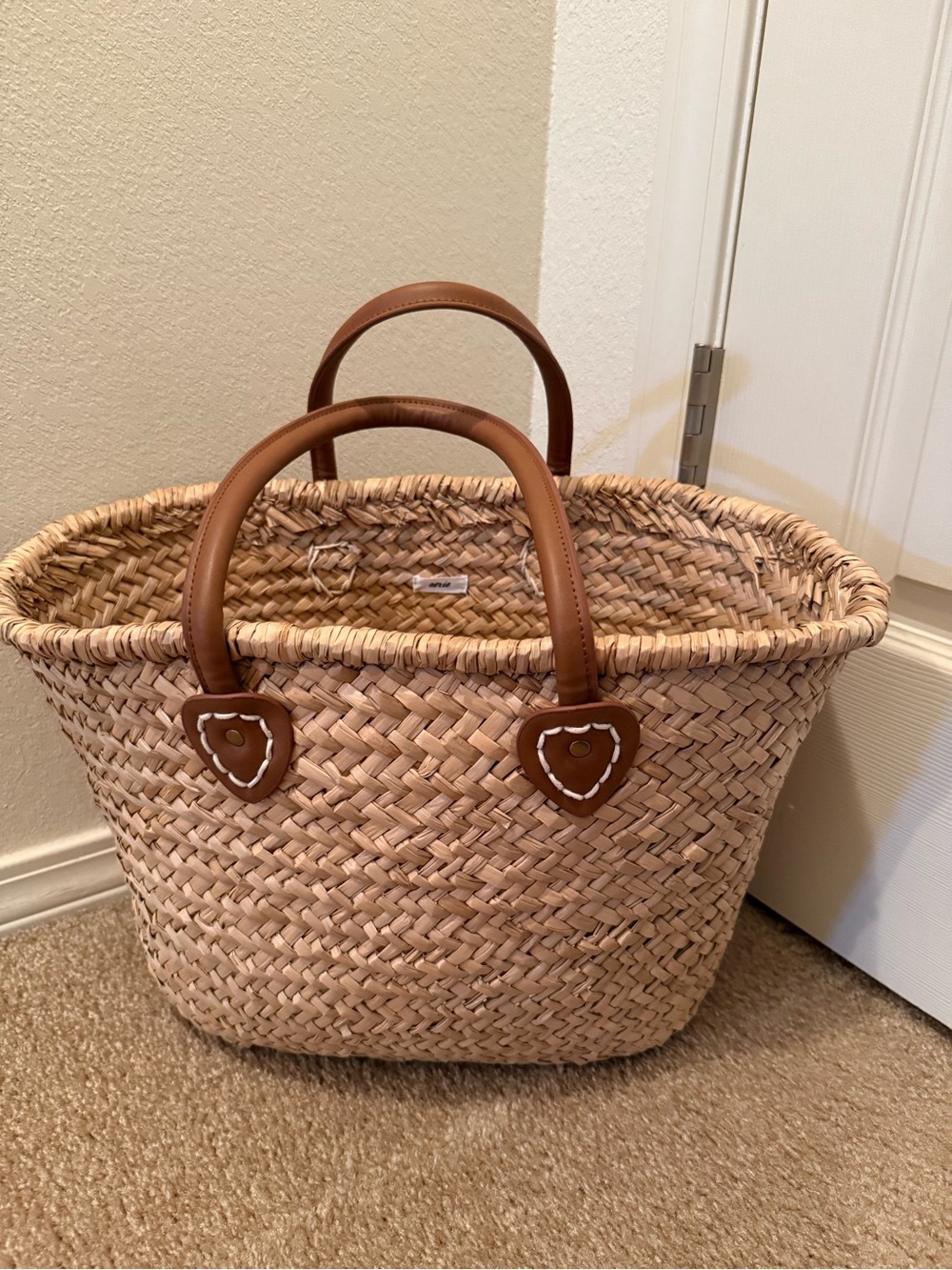 Aerie Oversized Woven Straw Bag